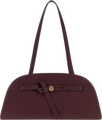 Tory Burch Dark Carmine Romy Small Shoulder Bag