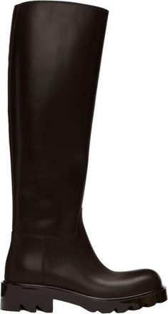 Bottega Veneta Leather Boots, Size 8.5