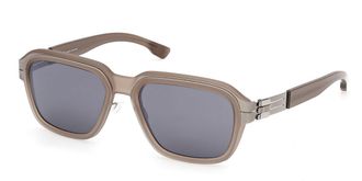 Ic! Berlin IC0219 Bogart 20A Mens Sunglasses Brown Size 55