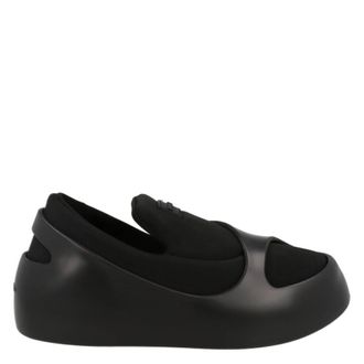 Ferragamo Lunar Hybrid Slip-On Sneakers, Size 7