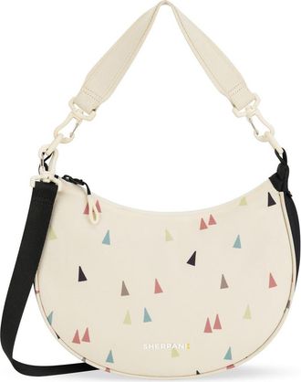 Sherpani Mina Medium Lightweight Half Moon Crossbody in Terrazzo at Nordstrom
