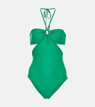 Paco Rabanne Costume intero con scollo allamericana