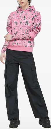HUGO BOSS Top met paisley-print - Roze