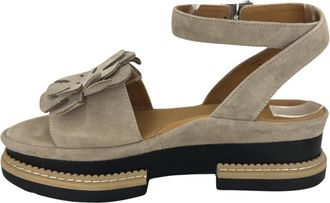 L'Amour Des Pieds Womens Alaric Sandal In Taupe