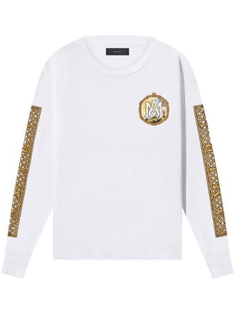 Amiri Landscape Frame cotton T-shirt - men - Cotton - L - White