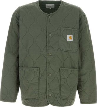 Carhartt Work in Progress Green Round Neck Jacket