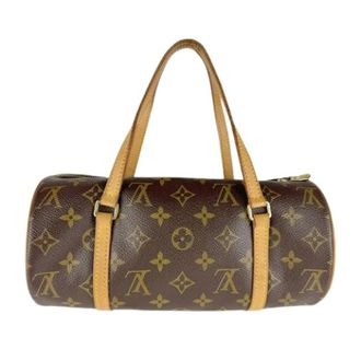 Louis Vuitton Pre-owned Handbags, female, Brown, Size: ONE SIZE Pre-owned Vintage Monogram Canvas Handbag