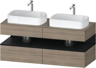 Duravit Qatego Consola Mueble Bajo Lavabo, 2 Extensiones, 2 - Duravit