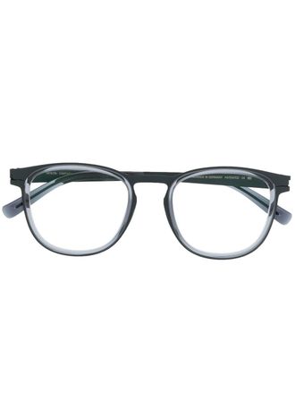 Mykita Cantara square-frame glasses - unisex - Gemstone - 47 - Blue