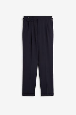 Dunhill Gerade Hose aus Wolle mit Streifen