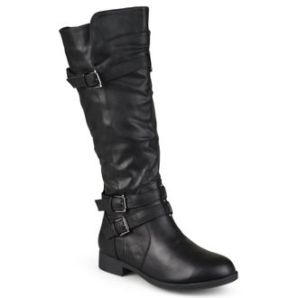 Journee Collection Wide Calf Womens Bite Boot