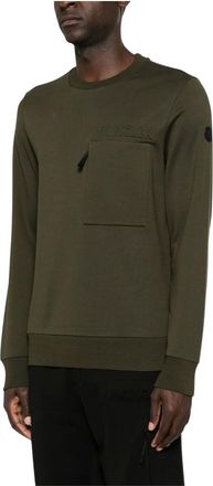 Moncler Uomo, Felpe, Verde, XL, new
