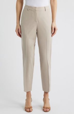 Tahari by ASL Classic Pants in Sand at Nordstrom, Size 12P