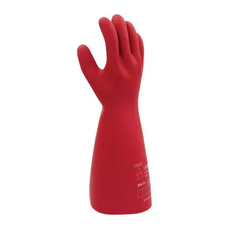 OEM Glove Para Electrician Tama&ntilde;o 10 Red En 60903: 2003 Epi Iii Categor&iacute;a
