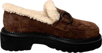 Homers Womens Siena-M Loafers In Crosta Espresso