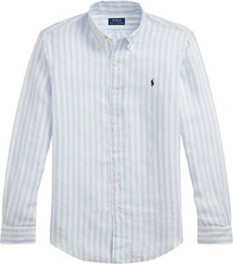 Ralph Lauren Heren, Overhemden, Veelkleurig, Maat: L Linnen