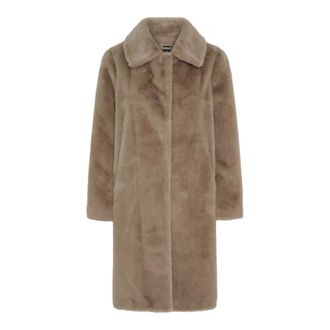 Notyz Giacche in Ecopelliccia e Shearling - - Coats - Donna - Beige - L