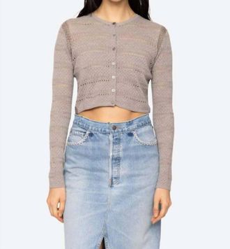 Sea New York Syble Cardigan In Grey