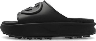Gucci Interlocking G slide sandal Black Rubber 692380-JF000-1000