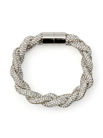 Isabel Marant Bracciale Yua con cristalli - Argento