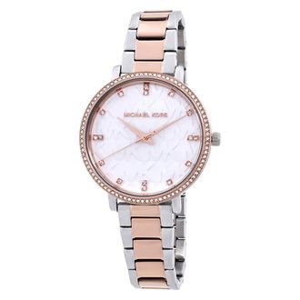 Michael Kors Pyper Quartz Crystal White Dial Ladies Watch MK4920