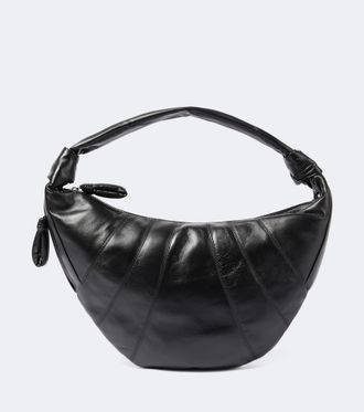 Christophe Lemaire Bolso al hombro Fortune Croissant de piel