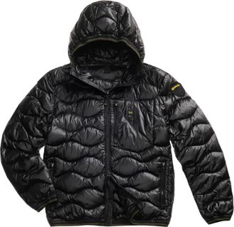Blauer Wave Down Jacket - Heren - Gewatteerde jassen - Zwart - XL - Jassen