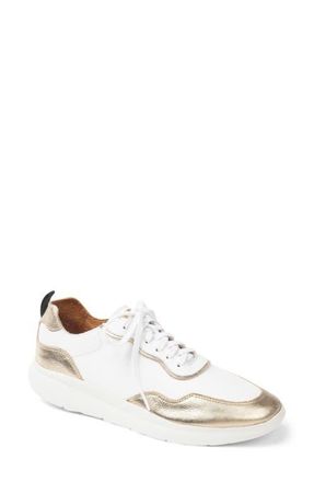 Patricia Green Travel Sneaker in White/Gold at Nordstrom, Size 8.5