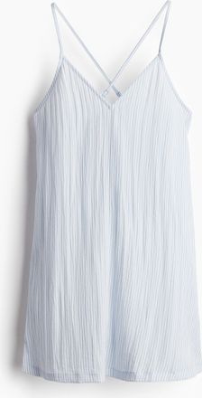 H&M Open-back strappy dress - Blue