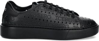 Iceberg Sneakers traforate in pelle - Nero