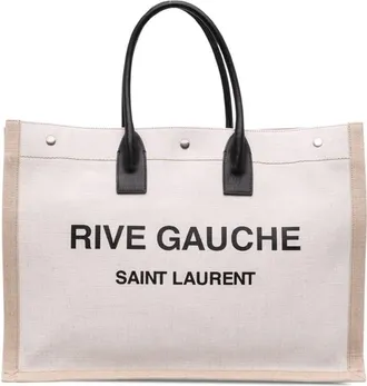 Saint Laurent Pre-owned Saint Laurent Large Canvas Rive Gauche Tote Ladies AFA9S5OWNS6F7M72