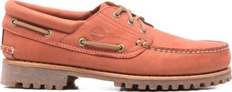 Timberland Authentieke Bootschoen - Heren - Bootschoenen - Rood - 38 1/2 EU - Leer - Schoenen