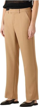 Mos Mosh MOS Mosh, Broeken, Dames, Beige, XS, Camel Elegante Pantalon voor Vrouwen