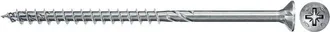 Fischer Tornillos Powerfast Ii Fpf Ii Czp, 60x120 Bc, Cabeza Avellanada, Engarce Pz, Rosca Parcial, Cincado, Caja 25 670503