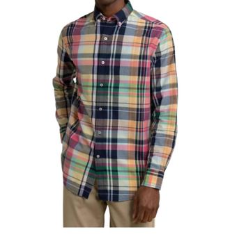 Southern Tide Harker Island Sport Shirt In Madras