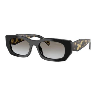 Prada Grey Gradient Rectangular Ladies Sunglasses PR B05S 3890A7 53