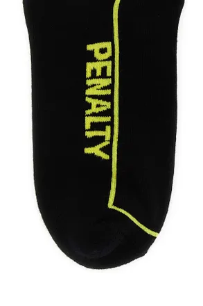 Umbro Mens Black Stretch Cotton Blend Socks Blackyellow Calze