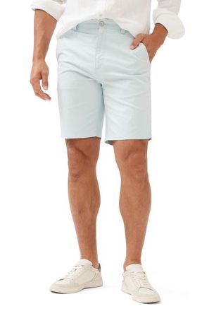 Rodd & Gunn Millwater Stretch Twill Shorts in Mint at Nordstrom, Size 38