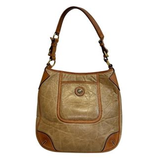 Hunting World Leather Nylon Shoulder Bag (Pre-Owned)