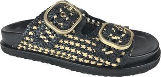 Inuovo Stijlvolle Instappers - Dames - Sandalen - Zwart - 36 EU - Schoenen