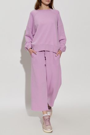 American Vintage Loose-fit Sweatshirt, Womens, Purple