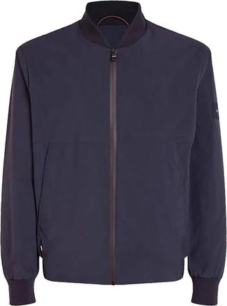 Tommy Hilfiger Portland Bomberjack - Heren - Zomerjassen - Blauw - M - Polyester - Jassen