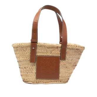 Loewe Pre-owned Raffia shoulder-bags - Dames - Vintage Shopper - Beige - ONE Size - Vintage