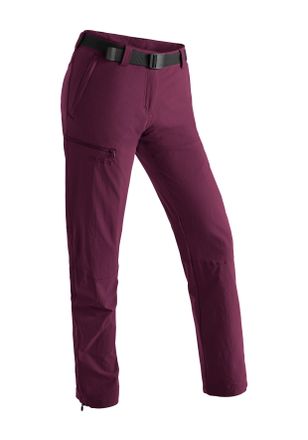 Maier Sports Funktionshose MAIER SPORTS Inara slim, Damen, Gr. 34, Normalgr&ouml;ssen, pink (magenta), 90% Polyamid, 10% Elasthan, Hosen Funktionshose, Herren Wanderhos