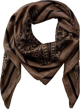 Sofie Schnoor Foulard in Seta - - Accessories - Donna - Marrone - ONE SIZE