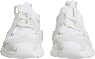 Dolce & Gabbana White Mesh Sorrento Trekking Sneakers Womens Shoes (Pre-Owned)
