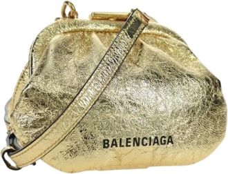 Balenciaga Pre-owned Clutches, female, Yellow, Size: ONE SIZE Pre-owned Vintage Shoulder Bag