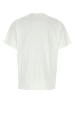 Burberry 8072751 A1464 White Cotton T-Shirt T-shirts And Polos