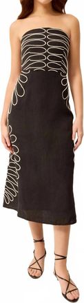 Marie Oliver Porcia Dress In Outline