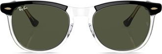 Ray-Ban Eagle Eye round-frame sunglasses - unisex - Acetate - 56 - Black